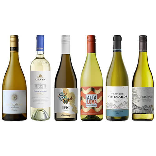 [ワイン]＜三国ワイン＞厳選 世界のシャルドネ 750ml×6本