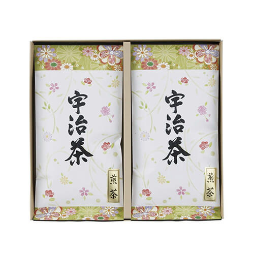 京都府産宇治茶詰合せ 煎茶 計2袋